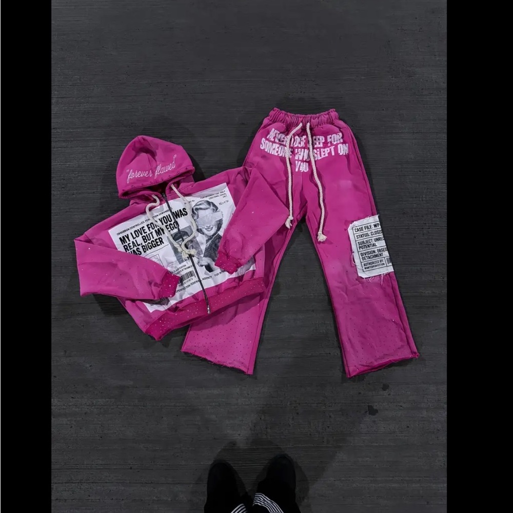 Pink Streetwear Set